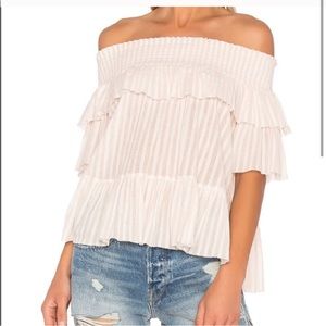 Ulla Johnson Kasia Rose Pink Top Blouse 4